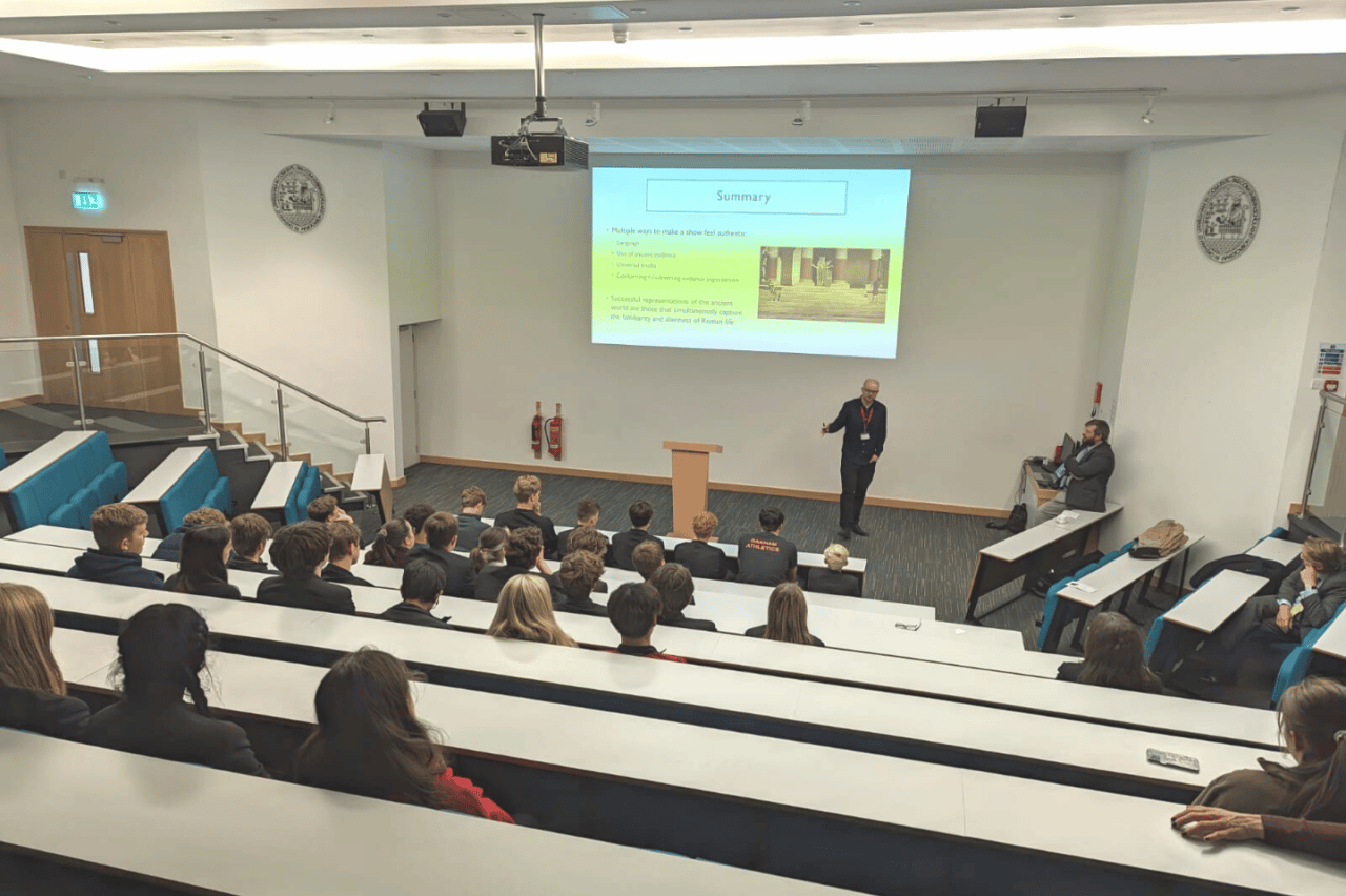 Dr Matthew Myers gives talk to Classical Civilisation pupils - Oakham ...