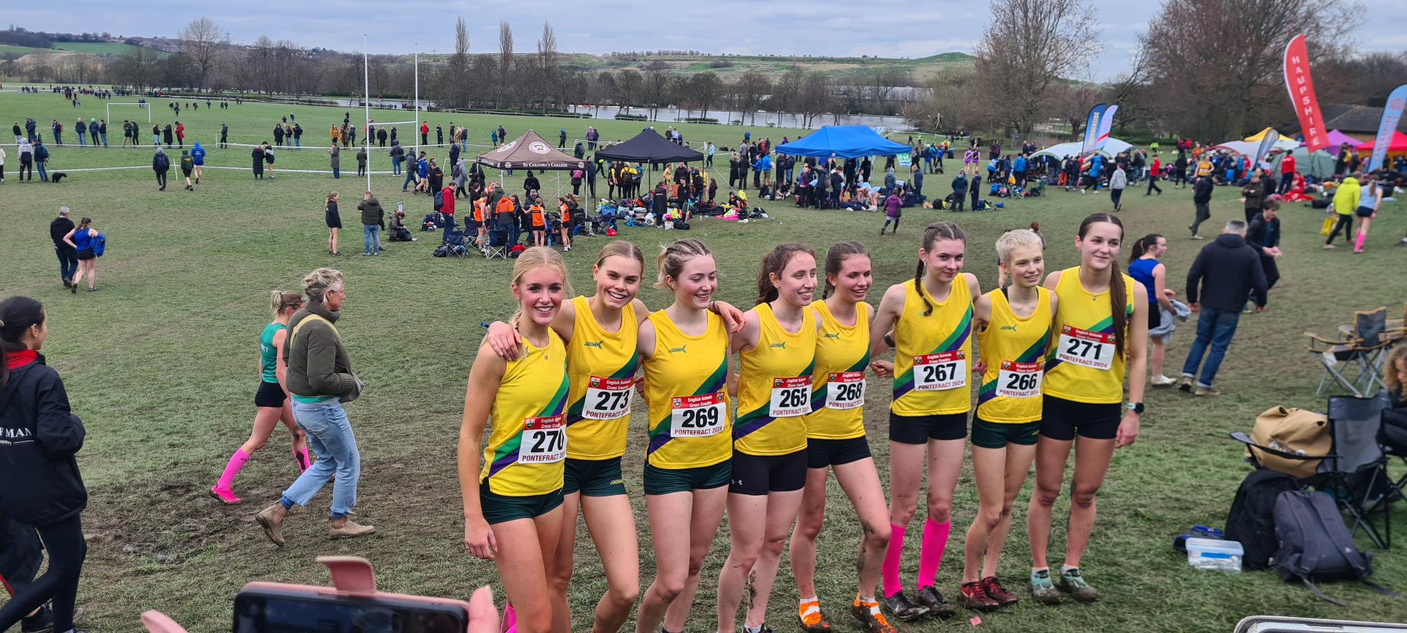 English Schools Cross Country Pontefract 2024 Oakham School